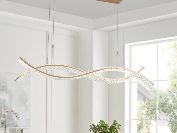Charlotte Chandelier // Brushed Gold