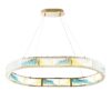 Boeseman's Colorful Chandelier // 1 Tier, Squoval