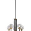Monachopsis Small Chandelier // Gold and Black