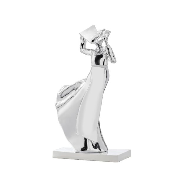Solange Sculpture // Chrome