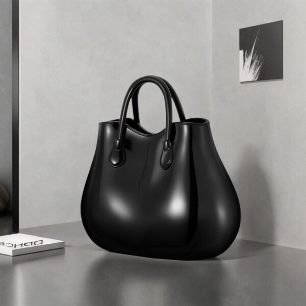 Luxe Noir Decorative Designer Bag