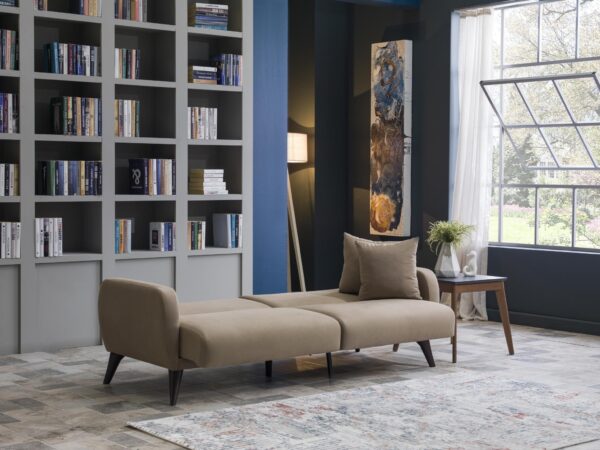 FLEXY SOFA IN A BOX (Zigana Taupe) - Single Sleepers