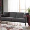 FLEXY SOFA IN A BOX (Zigana Charcoal) - Single Sleepers