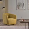 PICASSO SWIVEL CHAIR (OSCAR MUSTARD)