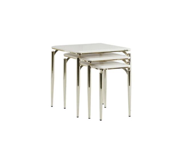 PLAZA NESTING TABLE (IVORY)