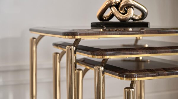 PLAZA NESTING TABLE (WALNUT)