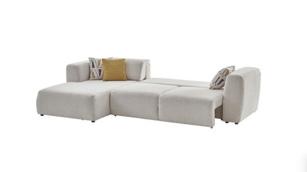 PICASSO LEFT FACING SECTIONAL (OSCAR WHITE) 5 PIECES