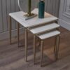 PLAZA NESTING TABLE (IVORY)