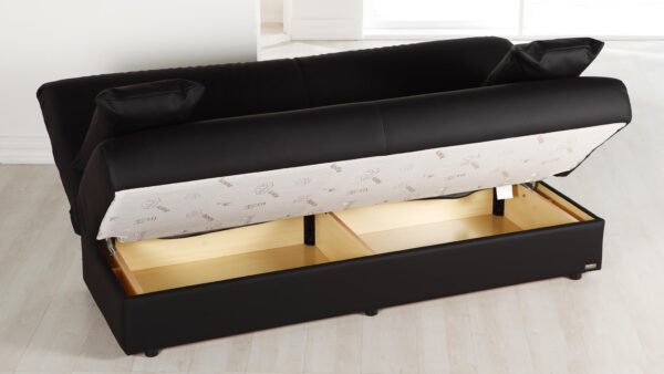 REGATA 3 SEAT SLEEPER (Escudo Black-Pu) - Single Sleepers