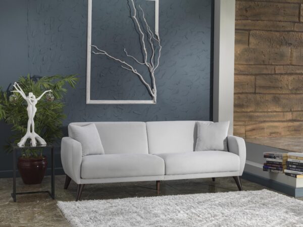 FLEXY SOFA IN A BOX (Zigana Light Gray) - Single Sleepers