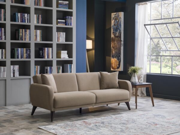 FLEXY SOFA IN A BOX (Zigana Taupe) - Single Sleepers
