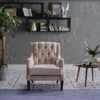 PEARLE ACCENT ARMCHAIR (PEARLE CREAM)