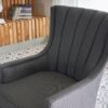 PALMER ACCENT ARMCHAIR (CORVET  ANTHRACITE)