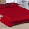 TWIST PULL OUT LOVE SEAT (Story Red) - Single Sleepers
