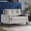 CHAIR AND A HALF (ZIGANA LIGHT GREY)