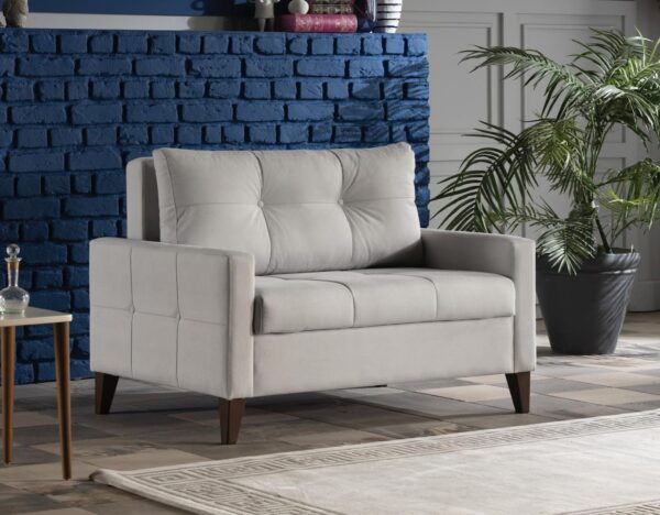 CHAIR AND A HALF (ZIGANA LIGHT GREY)