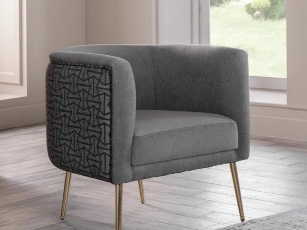 CLOAK  ACCENT ARMCHAIR (CLOAK GREY)