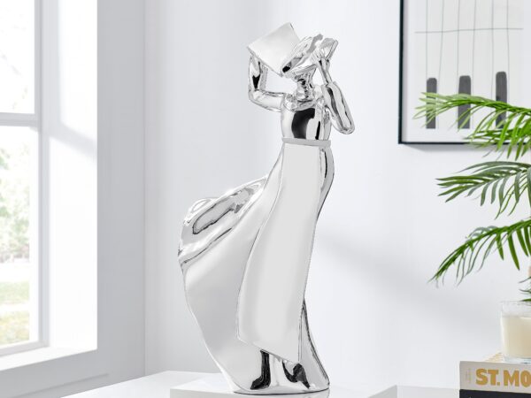 Solange Sculpture // Chrome