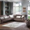 NATURAL SECTIONAL (Prestige Brown) - Sectionals