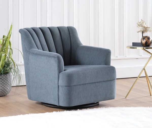 URBANE SWIVEL CHAIR (URBANE PETROL BLUE)