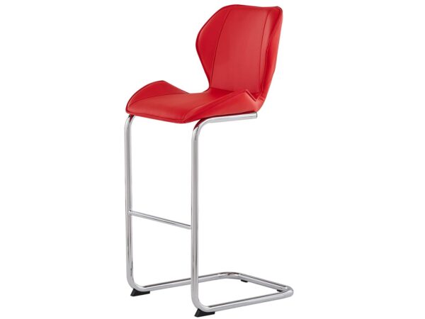 D1446 Red Bar Stool