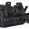 U1871 Black Reclining Sofa