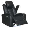 U1871 Black Reclining Chair