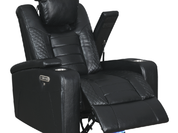 U1871 Black Reclining Chair
