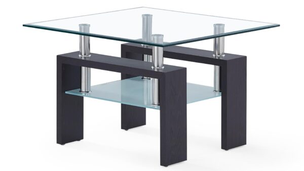 T646 Gray End Table