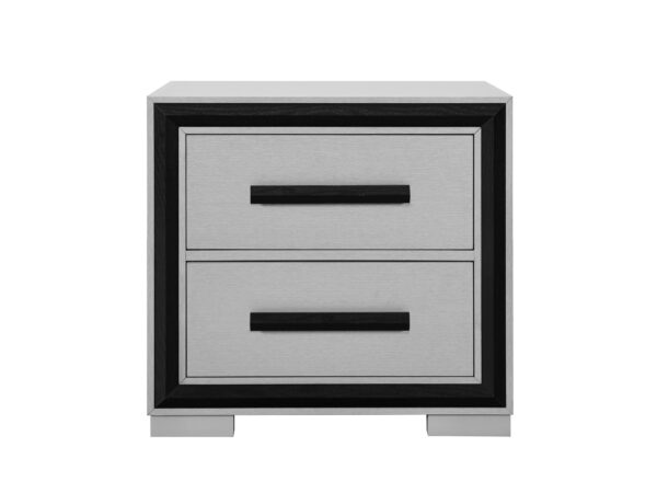 Amelia Gray Black Nightstand