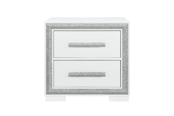 Andros Silver Nightstand
