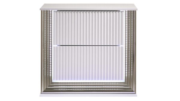 Aspen White Nightstand