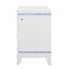 Alina White Nightstand With Led