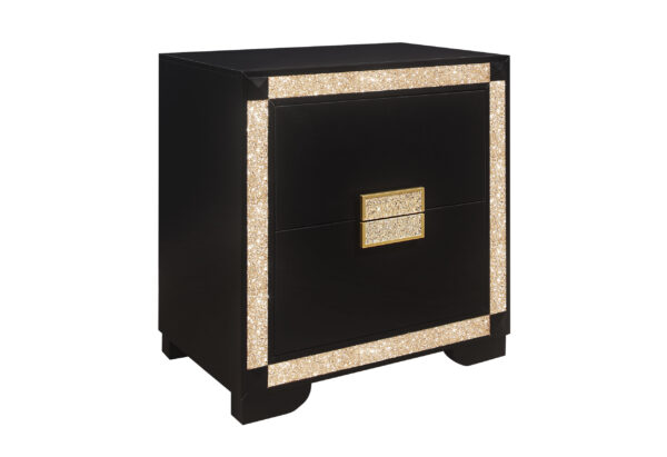 Blake Black Nightstand