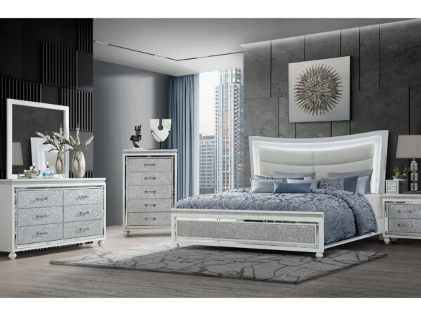 Collete Queen 4 PC Bedroom Set
