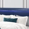 Charlie Blue Queen Bed
