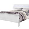 Charlie White King Bed