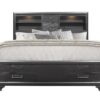 Jordyn Queen Bed Grey
