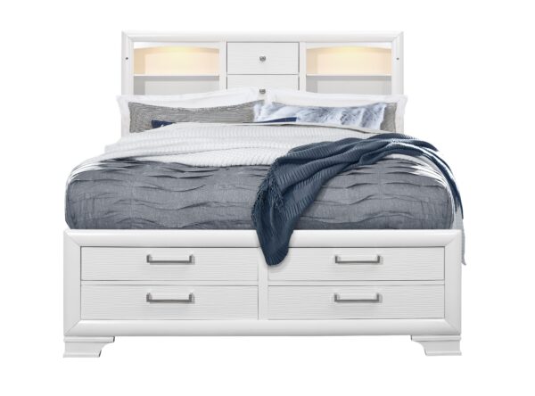 Jordyn Queen Bed White
