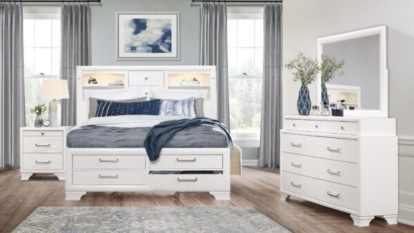 Jordyn Queen Bed White