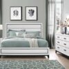 Kate White Queen Bed