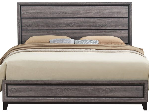 Kate Gray Queen Bed