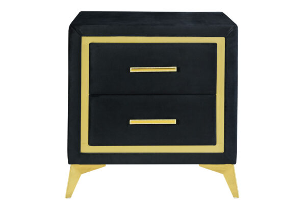 Kingdom Black Nightstand