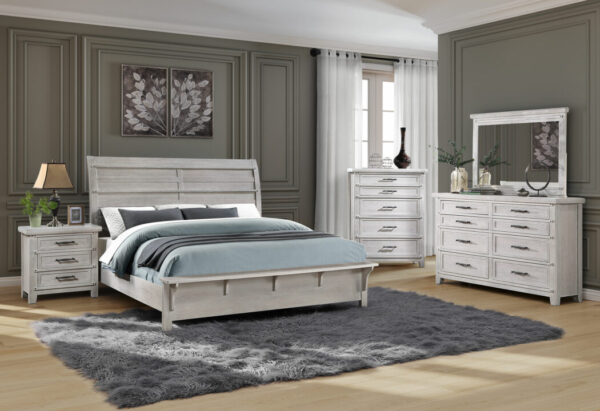 Levi King 4 PC Bedroom Set