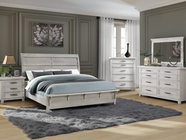 Levi King 4 PC Bedroom Set