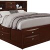 Linda Merlot Queen Bed