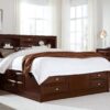 Linda Merlot Queen Bed