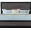 Lisbon Gray/Black King Bed