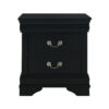 Louis Black Nightstand
