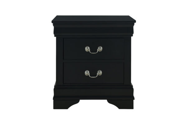 Louis Black Nightstand